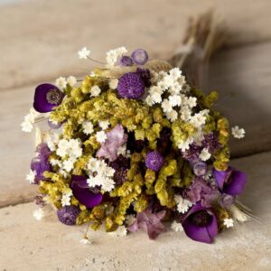 Purple Dried Posy